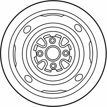 Toyota Echo Spare Wheel - 42611-1A240