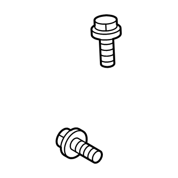 Toyota 90105-A0357 Impact Bar Bolt