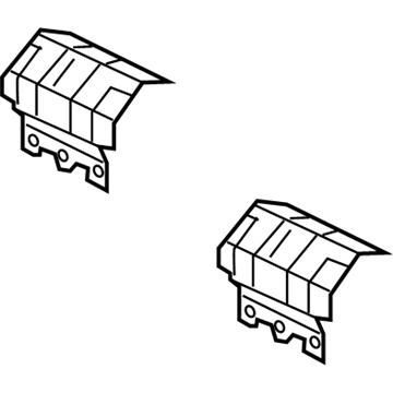 Toyota 58386-10030 Bumper Bracket