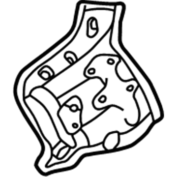 Toyota 53711-42030 Front Panel