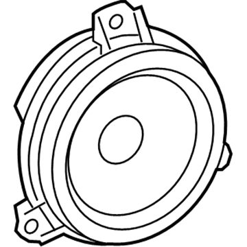 Toyota 86160-02B40 Speaker