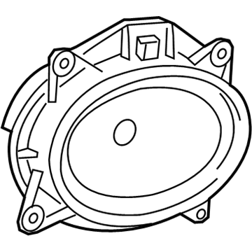 Toyota 86160-04130 Speaker