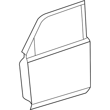 67002-35632 Toyota Door Shell, Driver Side Illustration 1 of 1