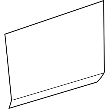 67112-35190 Toyota Outer Panel, Driver Side Illustration 1 of 1