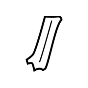 Toyota 75688-35020 Tape, Lower Rear Driver Side 75688-35020 Toyota Tape, Lower Rear Driver Side Illustration 1 of 1