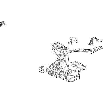 Toyota 53202-35160 Side Support