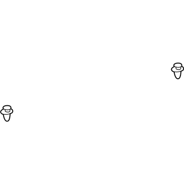 Toyota 67921-32010 Sill Plate Retainer