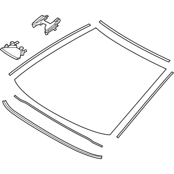 Toyota 56101-AQ010 Windshield