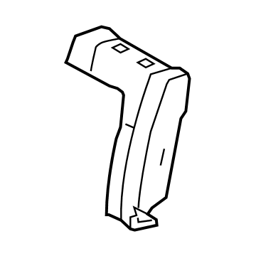 Toyota 71552-0C270 Seat Back Pad