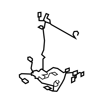 Toyota 82192-0C040 Wire Harness