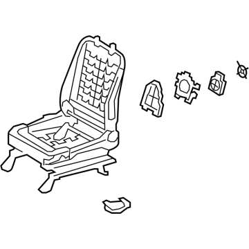 Toyota 71120-0C193 Seat Frame