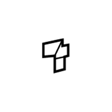 72158-12160-B0 Toyota Track End Cover, Inner Driver Side Illustration 1 of 1