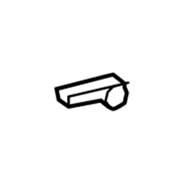 72495-0R010-B0 Toyota Adjust Handle, Fawn, Driver Side Illustration 1 of 1