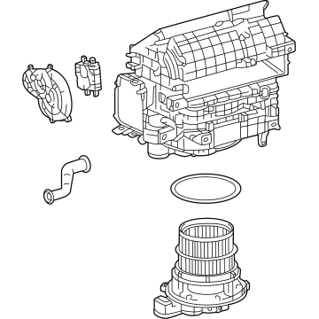 Toyota 87130-60651 Blower Assembly