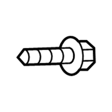 Toyota 90080-15077 Protector Screw