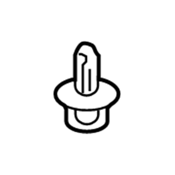 Toyota 75867-06030 Rocker Molding Clip