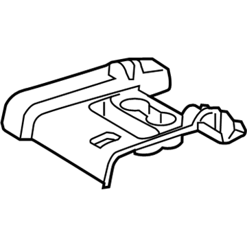 Toyota 71833-08060-B0 Cover Shield