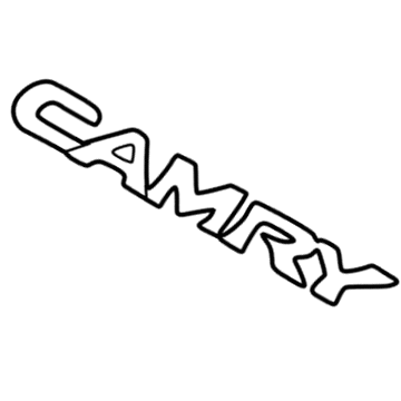 Toyota 75442-33050 Nameplate