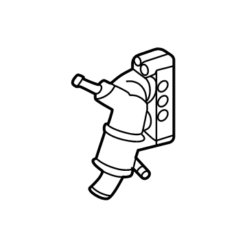 Toyota 16331-25030 Water Outlet
