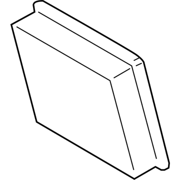 17801-0P090 Toyota Air Filter Illustration 1 of 1