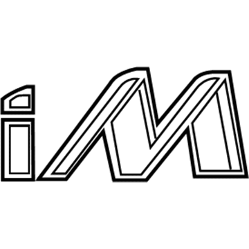 Toyota 75442-12B50 Nameplate