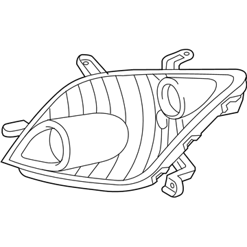 Scion 81130-52651 Headlamp Assembly