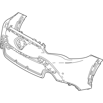 Toyota 52119-0A903 Bumper Cover