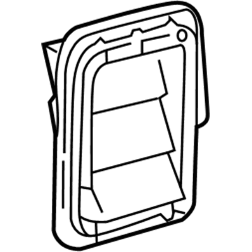 62940-02020 Toyota Pressure Vent, Driver Side Illustration 1 of 1