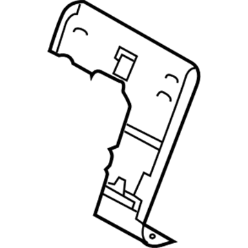 71880-48190-A0 Toyota Seat Back Panel, Passenger Side Illustration 1 of 1