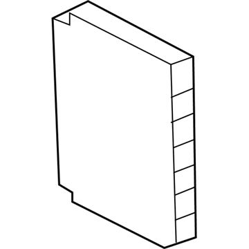 Toyota Highlander Engine Control Module - 89661-0E310