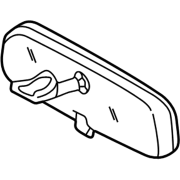 Toyota 87810-AA010 Mirror Inside