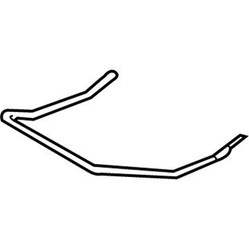 72211-02120 Toyota Adjust Lever, Front Illustration 1 of 1