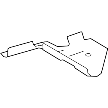 74483-33030 Toyota Hold Down Illustration 1 of 1