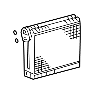 Toyota 88501-0C160 Evaporator Core