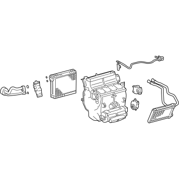 Toyota 87050-AK080 Evaporator Case
