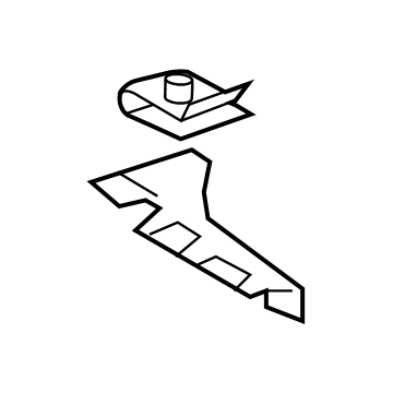 Toyota 53851-0A120 Pad