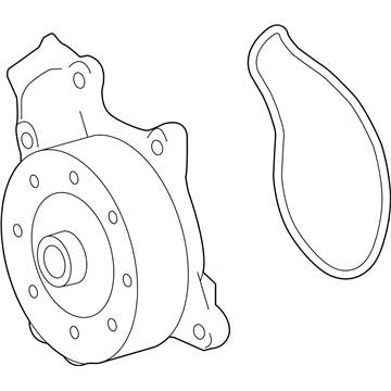 Toyota 16100-09620 Water Pump