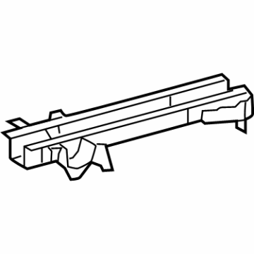 Toyota 57604-06050 Rear Rail End