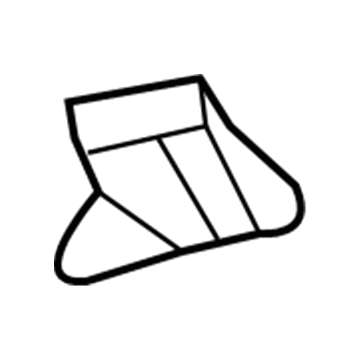 Toyota 90468-05084 Windshield Pillar Trim Retainer Clip