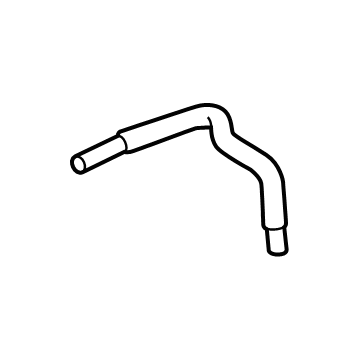 Toyota 16267-25080 By-Pass Hose