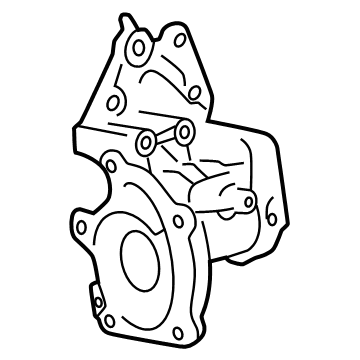 Toyota 16323-25040 Water Inlet