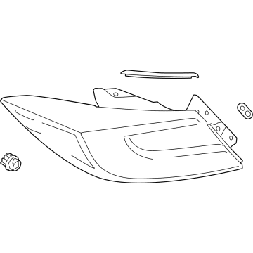 Toyota SU003-11320 Tail Lamp