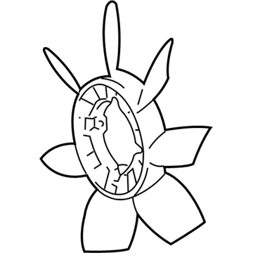 Toyota 16361-62010 Fan Blade