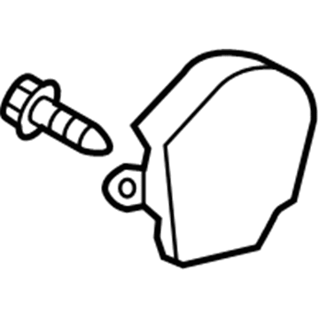 71861-06120-C0 Toyota Inner Cover, Black, Passenger Side Illustration 1 of 1