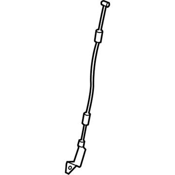 79910-0E020 Toyota Cable, Rear Illustration 1 of 1