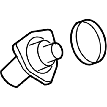 Toyota 16031-0S010 Water Inlet