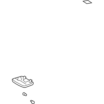 Toyota 81240-0C060-B0 Dome Lamp