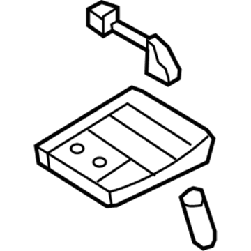 Toyota 63650-0C280-B0 MAP Lamp Assembly