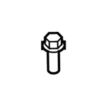Toyota 90105-A0163 Seat Belt Assembly Bolt