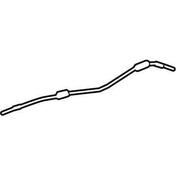 69770-06030 Toyota Lock Cable, Rear Illustration 1 of 1